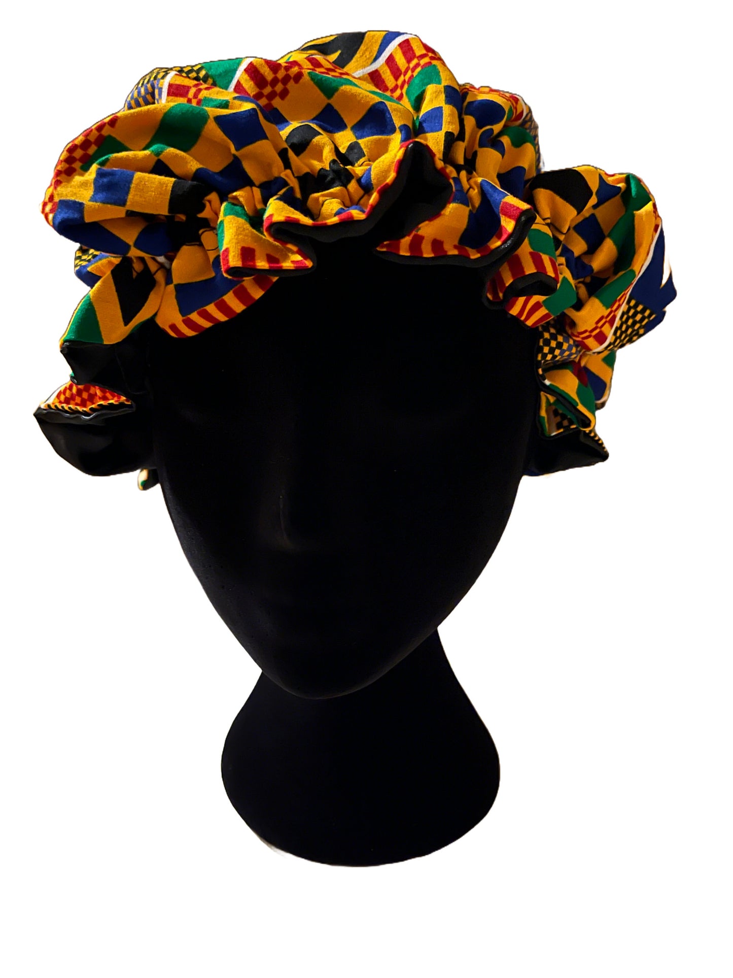 African Print Hair Bonnet