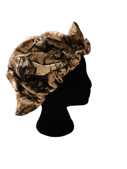 African Print Hair Bonnet